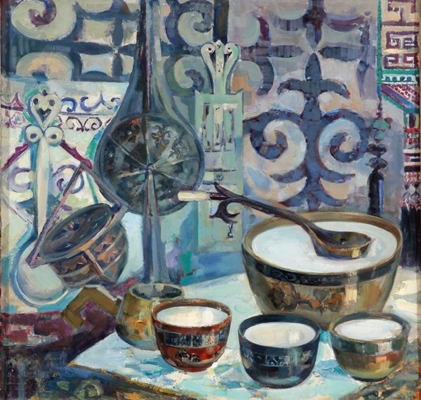 Национальный декоративный натюрморт