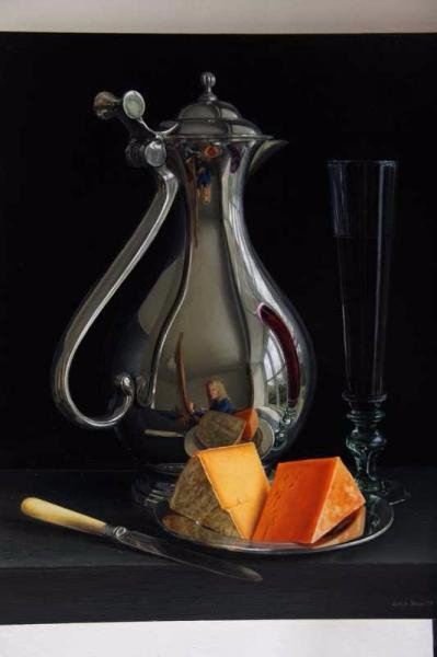 Натюрморт со стеклом и металлом