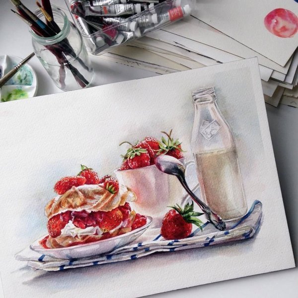 Кухня скетчинг