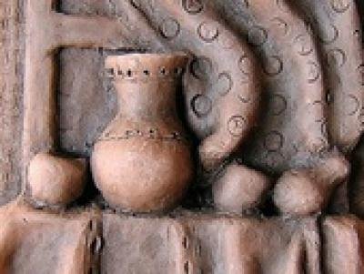 Высокий рельеф в натюрморте