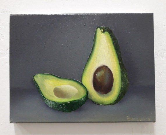 Натюрморт с авокадо