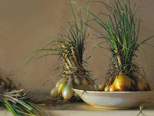 Натюрморт с луковицами (49 фото)