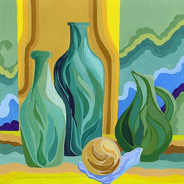 Стилизация натюрморта