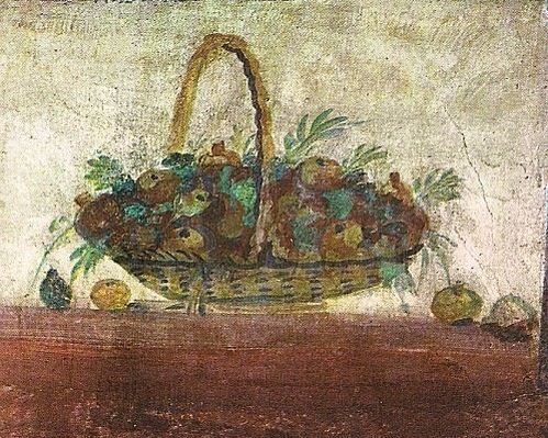 Помпейские фрески натюрморт