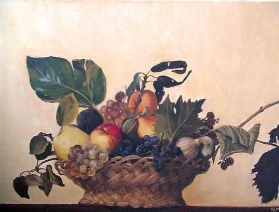 «Корзина с фруктами», 1597 Караваджо