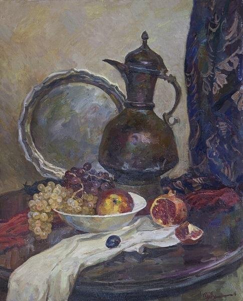 Натюрморт с подсвечником