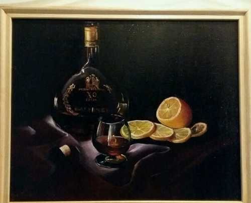 Картина с коньяком