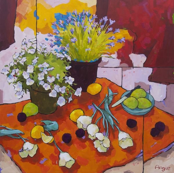 Декоративный натюрморт лето