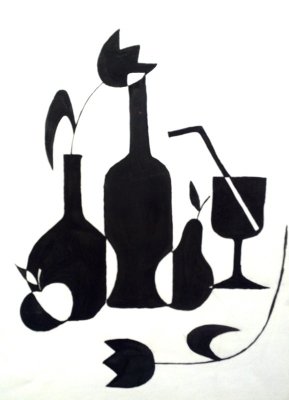 Силуэт композиция