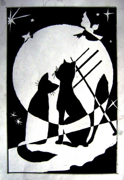 Натюрморт из линий