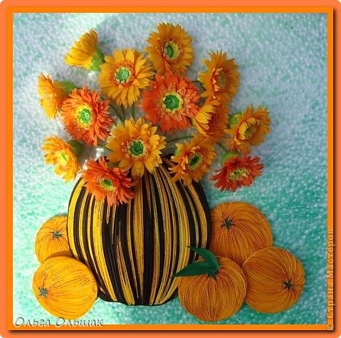 Квиллинг фрукты и ягоды