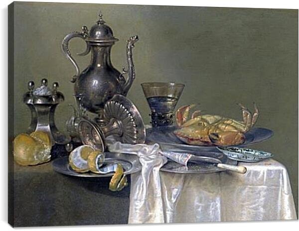 Виллем клас Хеда «завтрак с омаром» 1648