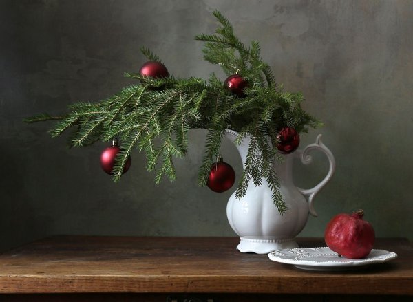 Зимний натюрморт фото