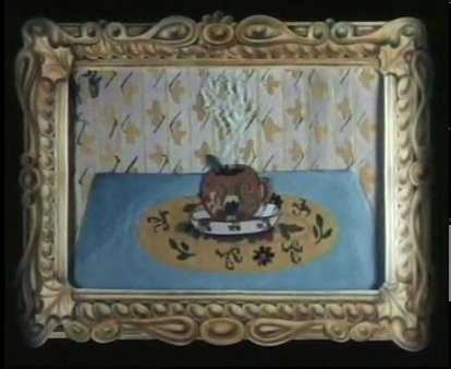 Пластилиновая ворона мультфильм 1981 о картинах