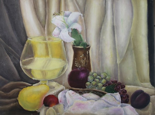 Рисование акварелью натюрморт