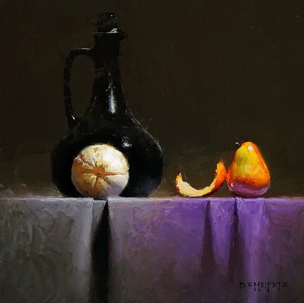 Контровое освещение натюрморт