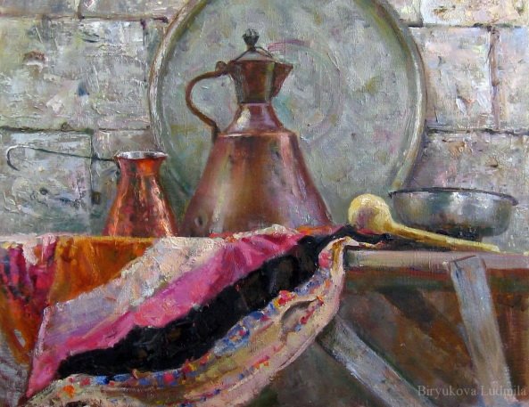 Бирюкова Людмила натюрморты
