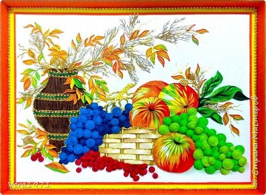 Квиллинг натюрморт