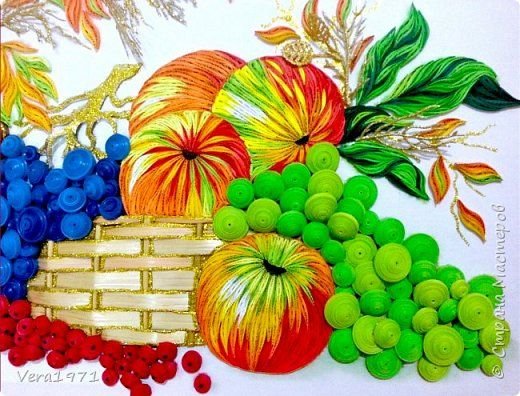 Квиллинг натюрморт