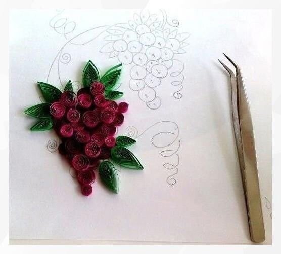 Квиллинг фрукты