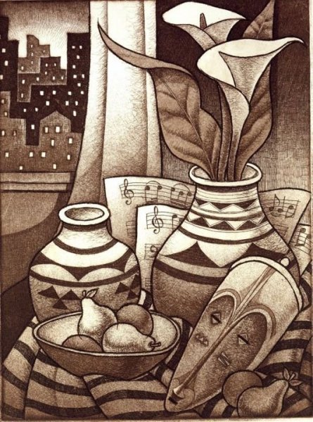 Штриховка карандашом