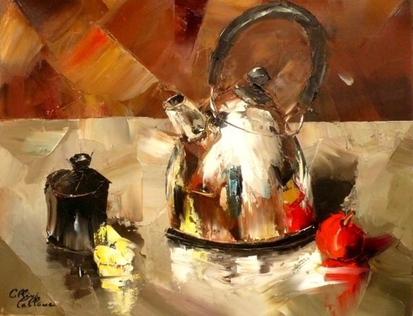 Натюрморт для кухни живопись для начинающих