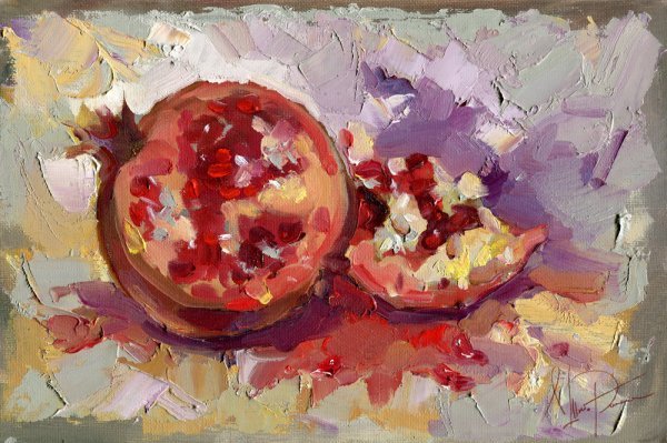 Натюрморт гуашью