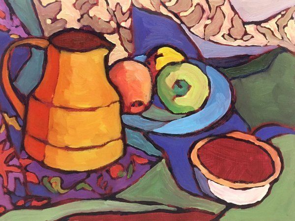 Живописный натюрморт легкий