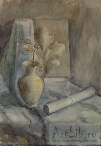 Гризайль натюрморт Академическая живопись в ДШИ