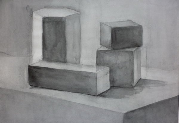 Натюрморт фигуры постановка