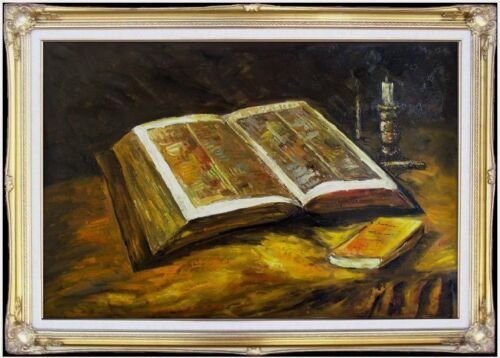 Ван Гог натюрморт с Библией с 1885