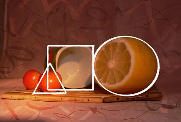 Динамика и статика в композиции изо