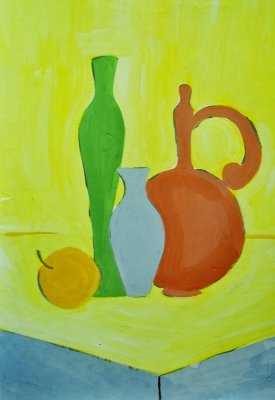 Натюрморт из плоских изображений