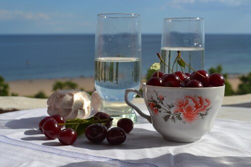 Булки акварелью акварелью