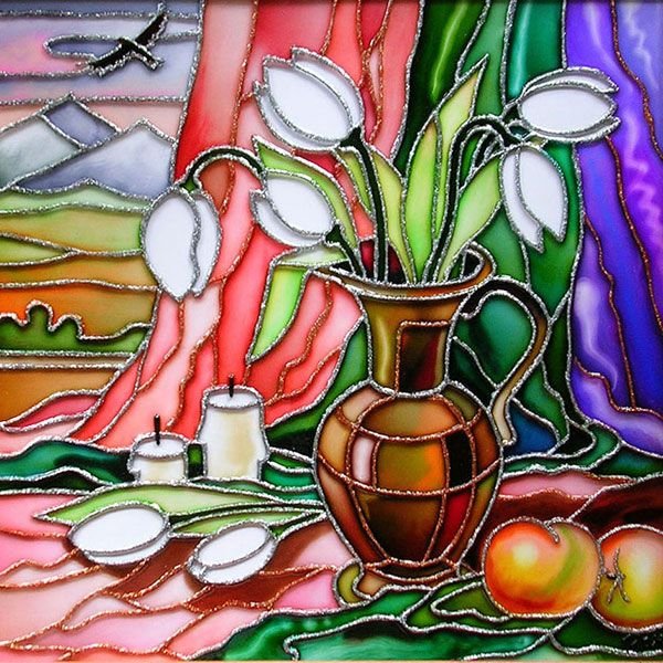 Декоративно плоскостная композиция