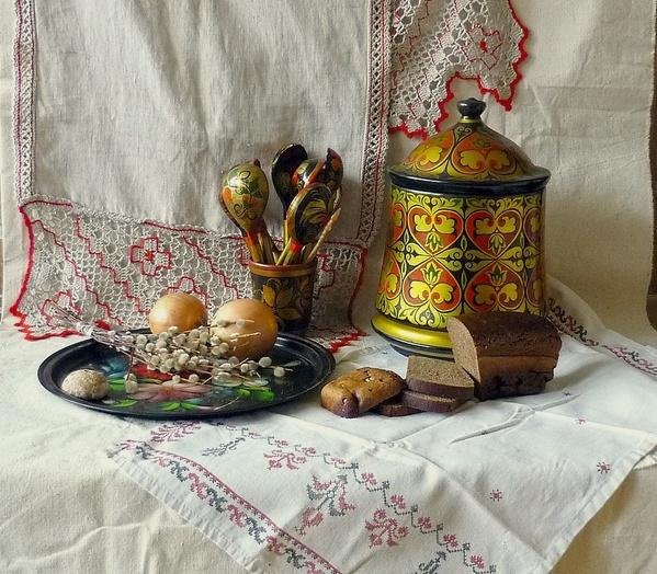 Чаепитие с самоваром 19 век