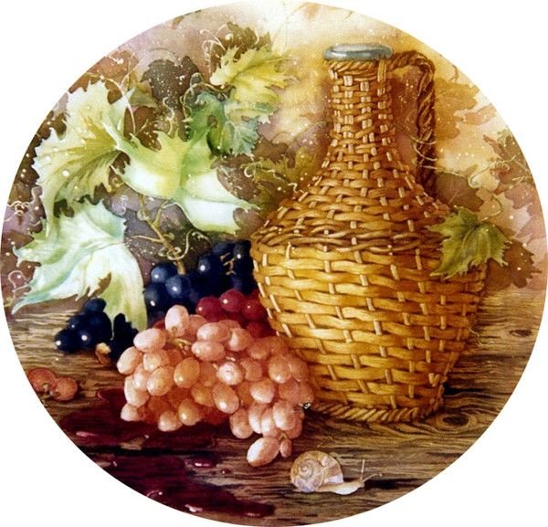 Виноград декупаж