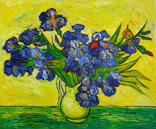 Винсент Ван Гог ирисы Подсолнухи