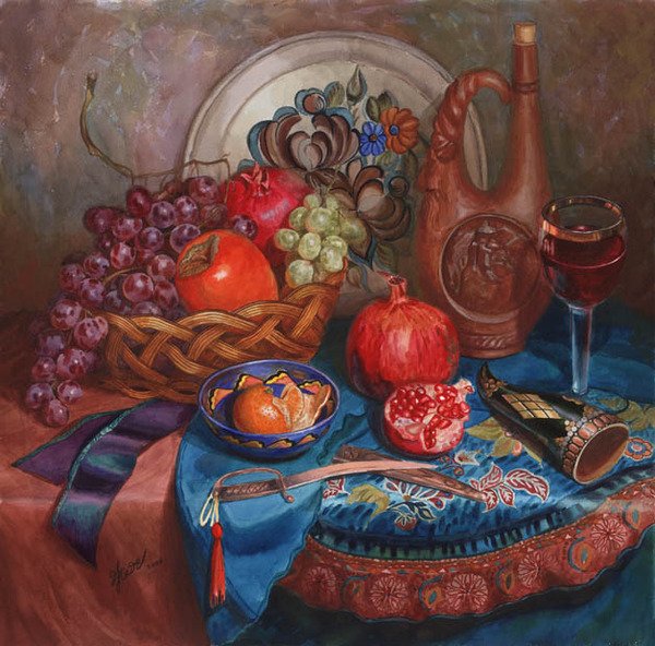 Натюрморт художник Шиховская