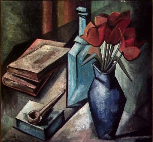 Натюрморт с цветами Авангард