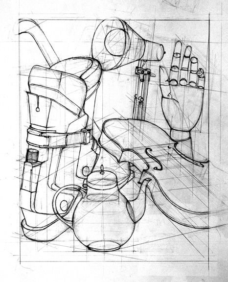 Живопись студентов Академии Штиглица
