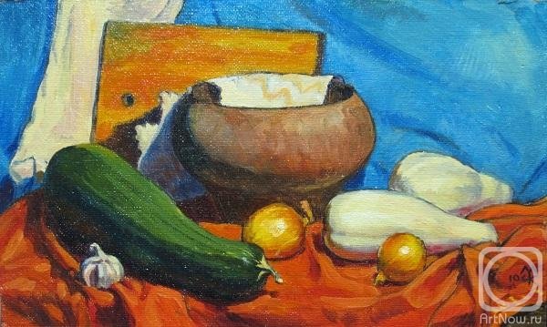 Натюрморт с кабачком