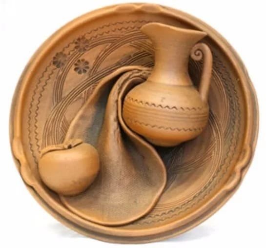 Лепка из глины натюрморт