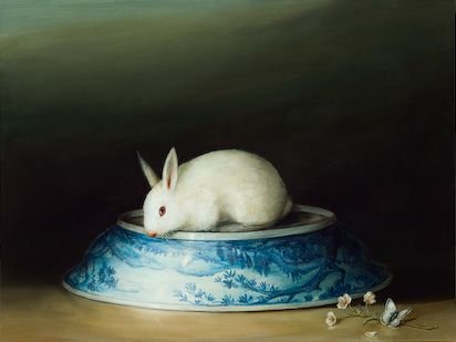 Пасхальный натюрморт с кроликом