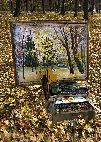 Натюрморт с мольбертом (49 фото)