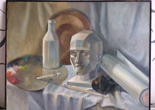 Натюрморт с обрубовкой головы