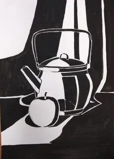 Натюрморт в графике