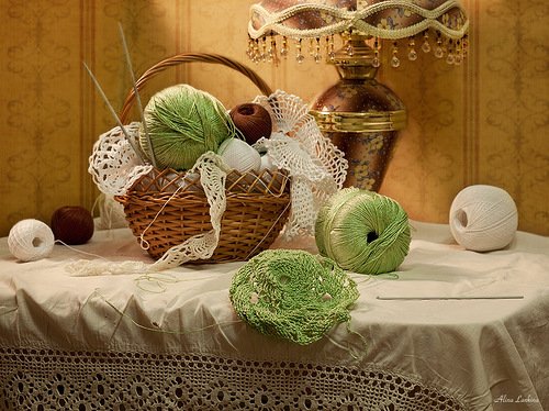 Вязальный натюрморт
