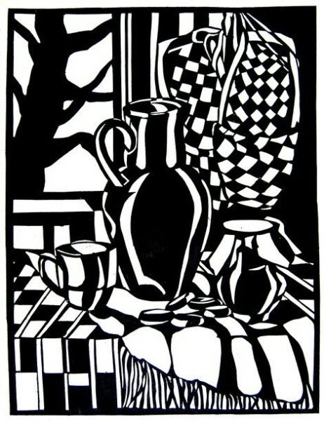 Декоративный натюрморт Жан Миро