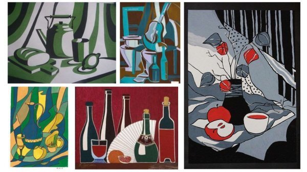 Составление композиции натюрморта